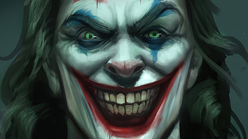 Joker Evil Smile , joker, superheroes, artwork, artist, artstation HD wallpaper