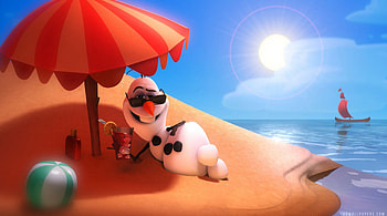 Olaf, Disney, Frozen, Pixar HD wallpaper