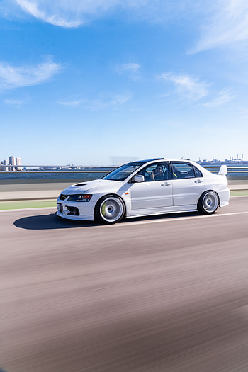 car, Mitsubishi Lancer Evolution IX HD phone wallpaper