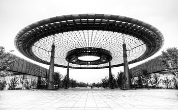 interesting metal structure in grayscale, structure, circle, marble, metal, grayscale HD wallpaper