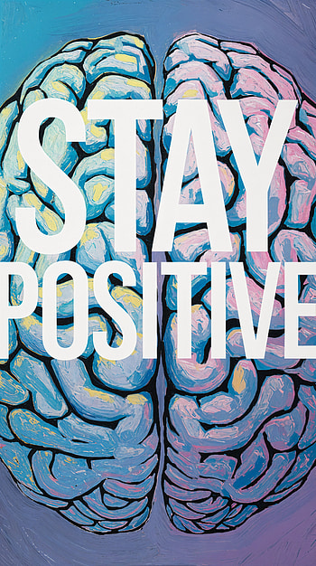 Stay Positive: Inspiring for a Bright Mindset, Artwork, inspirational HD phone wallpaper
