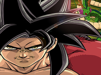 SuperSaiyan4 Goku, gimp, goku, shenron HD wallpaper