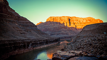 Colorado River, Grand Canyon HD wallpaper