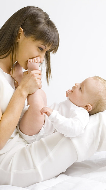 Baby Mom, Happy Mother HD phone wallpaper