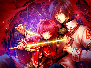 Tetsukuzu, anime girl, sword, anime, weapon, colors, anime boy HD wallpaper