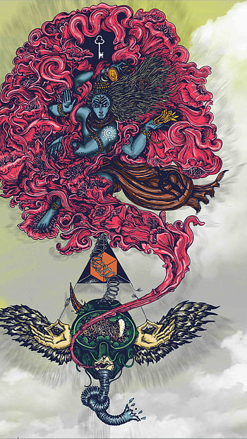 Jay Shri Mahakal, Creative, Art HD phone wallpaper