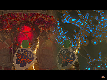 [Spoilers] this blew my mind... calamity ganon cocoon and shrine of resurrection ... HD wallpaper
