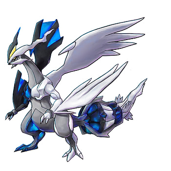 Kyurem, Game concept album, Legendary Pokemon, Art HD phone wallpaper
