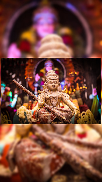 Ayyappa swamy, magenta, art HD phone wallpaper