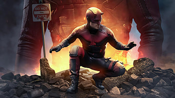 The DareDevil Born Again , daredevil, superheroes, artist, artwork, digital-art HD wallpaper