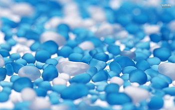 relaxing blue pebbles, pebbles, blue, relaxing, nature HD wallpaper