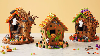 Halloween Gingerbread Houses, Abstract, graphy, Houses, Halloween, GIngerbread HD wallpaper