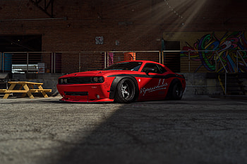 Dodge Challenger Tuned, dodge-challenger, dodge, cars, muscle-cars, modified, custom HD wallpaper
