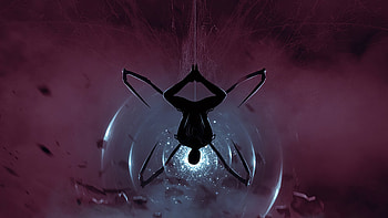 Spiderman Up Side Down, spiderman, superheroes, artwork, twitter, minimalism, minimalist HD wallpaper