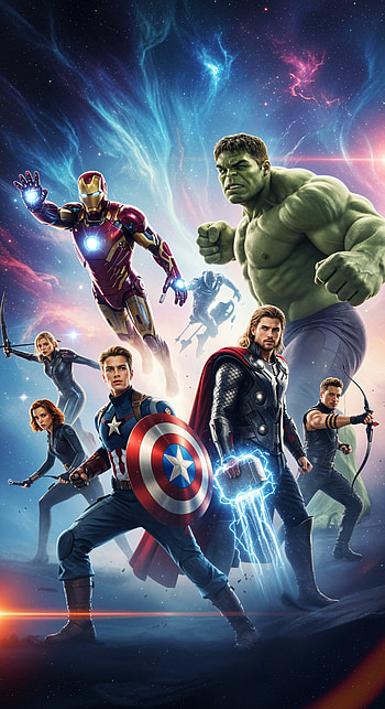 Epic Avengers Assemble: Ultimate , Avengers, superhero, shield, bow HD phone wallpaper