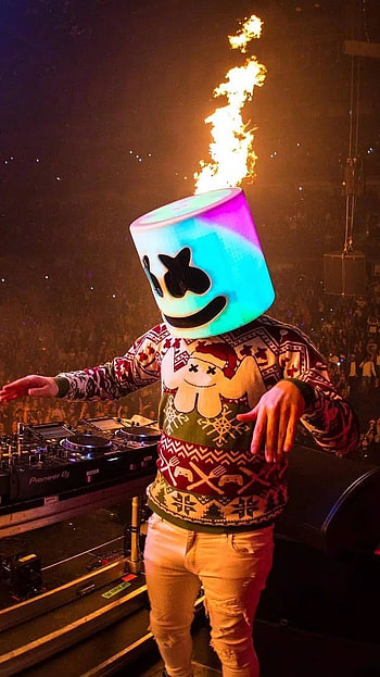 Marshmello, Hollywood, Musician HD phone wallpaper