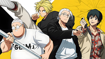Sakamoto Days Ultra Featuring Taro, Shin & Yoichi in Action, Anime, Sakamoto Days, Taro Sakamoto, Shin (Sakamoto Days), Yoichi Nagumo HD wallpaper