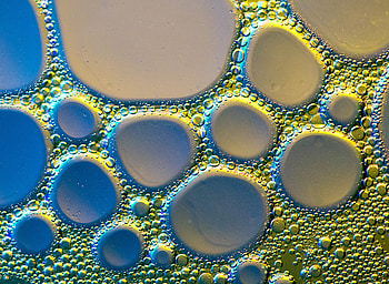 Bubbles, Macro, Liquid, Oil, Butter HD wallpaper