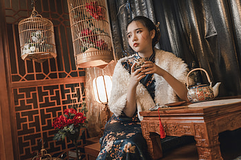 asian, woman HD wallpaper