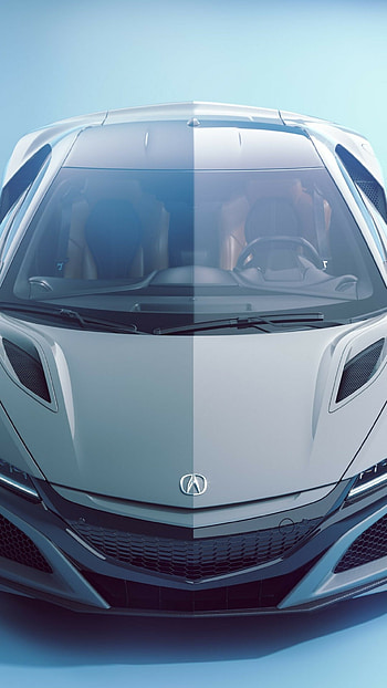 Acura NSX, Gray supercars, , Captivating beauty HD phone wallpaper