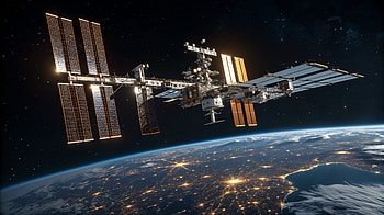 Stunning Ultra of the International Space Station, International Space Station, space, satellite, earth, astronomy HD wallpaper