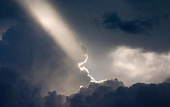 I See You, blue, scene, grey, dark, sunbeam, see, light, bright, sky HD wallpaper