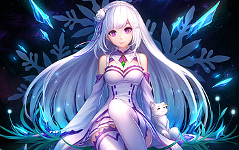 Anime - Re:ZERO -Starting Life in Another World- Emilia (Re: HD wallpaper