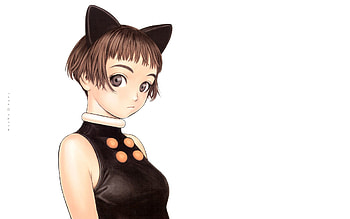 Anime, Girl, Ears, Costume HD wallpaper