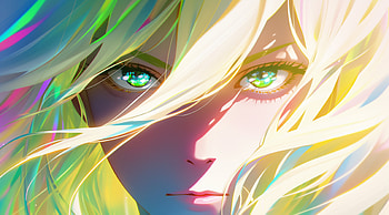 Girl Close up, anime girl, AI Art HD wallpaper