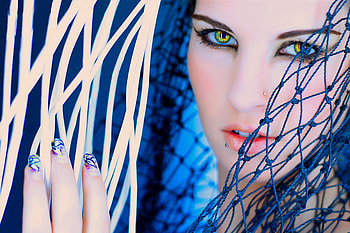 Beautiful eyes, sexy, eyes, girl, model HD wallpaper