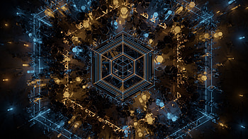 Fractal, Abstract, Lines, Shape, Shapes, Geometry HD wallpaper