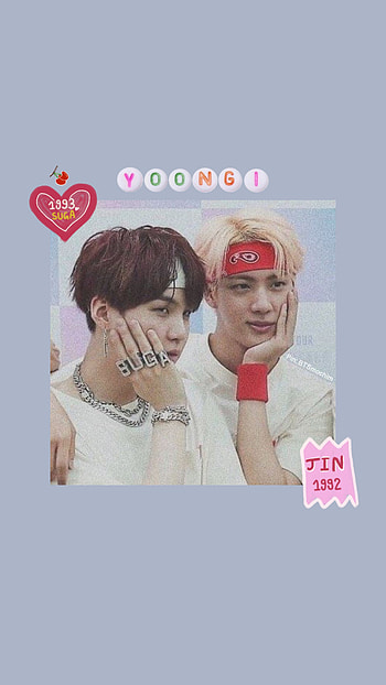 Jin and Suga, army, bts, kimseokjin, minyoongi HD phone wallpaper