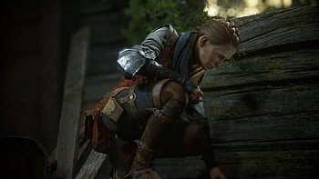 Suffocated by worried thoughts, A Plague Tale: Requiem, PlayStation 5, Amicia de Rune HD wallpaper