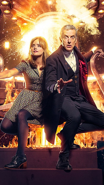 Doctor Who, Peter Capaldi, Jenna Coleman, ScreenBeauty HD phone wallpaper