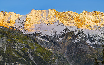 Mountain Ridge, nature, ridge, sunlight, mountain HD wallpaper