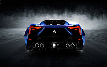 CGI Graphics Rear View, Lykan HyperSport HD wallpaper