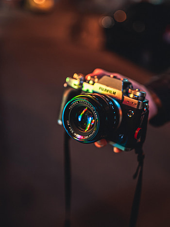 Lights, Reflection, Glare, Technologies, Technology, Camera HD phone wallpaper
