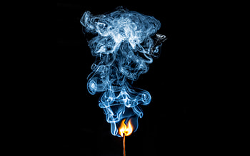 Matches, fire, smoke HD wallpaper