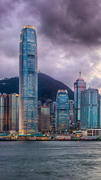 International Finance Centre, Hong Kong HD phone wallpaper