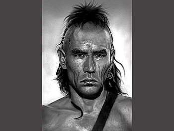 magua, art, wes studi, , fictional huron indian, digital, portrait, the last of the mohicans HD wallpaper