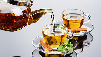 Tea infused with cinnamon and mint, Healthy drink option, , Refreshing blend HD wallpaper