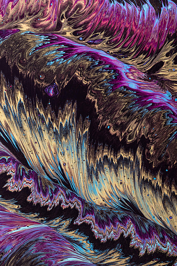 Abstract, Patterns, Dark, Divorces, Multicolored, Motley, Paint, Stains, Spots HD phone wallpaper