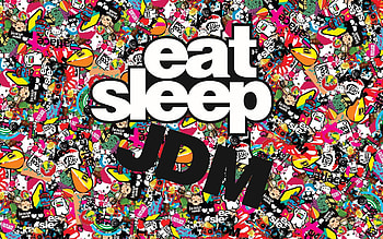 jdm, eat sleep, japan, japanese, domestic, market . HD wallpaper