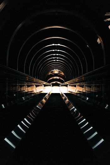 Dark, Backlight, Illumination, Lighting, Tunnel HD phone wallpaper