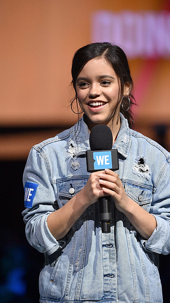 Jenna Ortega, hollywood actress, model HD phone wallpaper