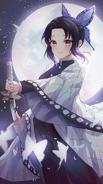 Kny, no, yaiba, kimetsu, mariposa, chido, anime HD phone wallpaper