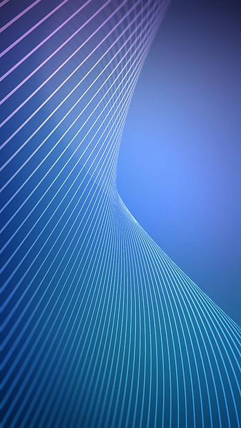 Dynamic blue and purple abstract background with curved lines creating a modern geometric pattern. HD phone wallpaper