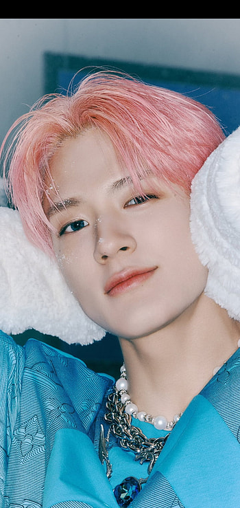 Jeno, eye, pink, blue, kpop, nctdream, cool, nct HD phone wallpaper
