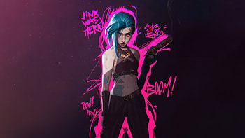 Jinx Arcane Season 2 Concept Art , arcane, netflix, jinx-league-of-legends, tv-shows, league-of-legends, artist, artwork, digital-art HD wallpaper