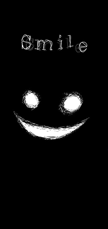 Smile, jaw, symbol, sad, creepy HD phone wallpaper